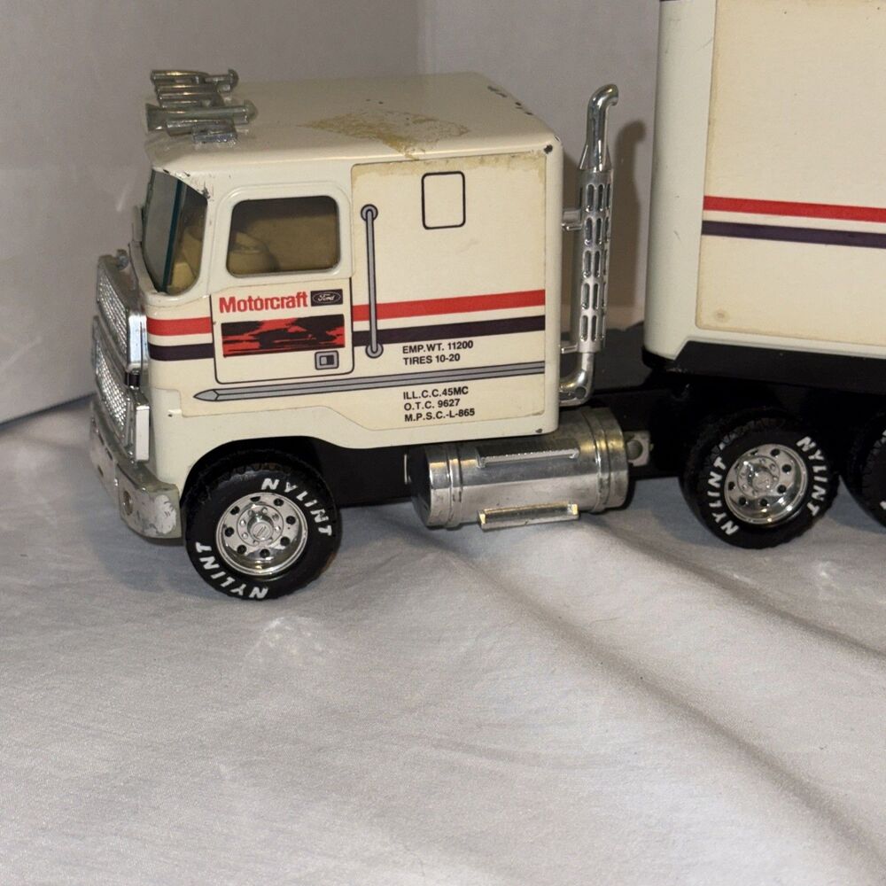 Motorcraft Ford Nylint Tractor Trailer Vintage Collectible 61101 made in USA - Picture 2 of 14